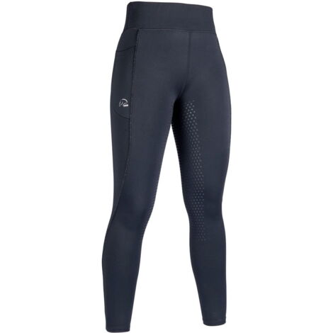 44, bianco: Pantalon d'équitation intégral pour femme renforcé en silicone modèle Alice (1/5)