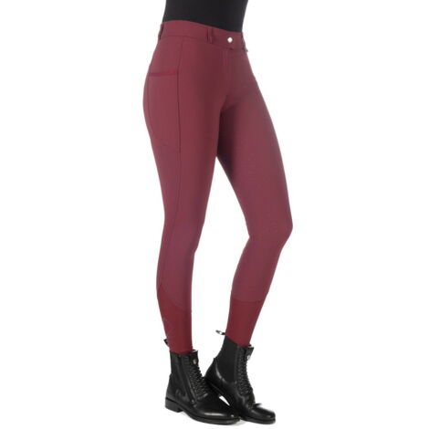 48 IT, nero: Pantalon d'équitation taille haute Livigno full grip (1/5)