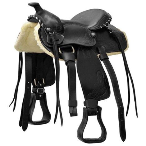 Couverture de selle western en laine mélangée - Tapis de