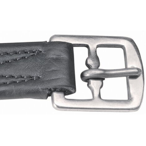 Anciens étriers De Cheval Anglais Avec Sangles En Cuir Et Boucles