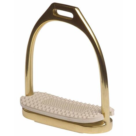 Supports en laiton avec banc large complet avec plates-formes en caoutchouc (1/2)