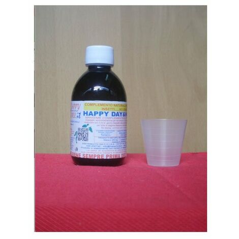 INSETTI NO GRAZIE HAPPY DAY AND NIGHT aide à la prévention des infestations par des parasites externes, mouches, taons 250ml