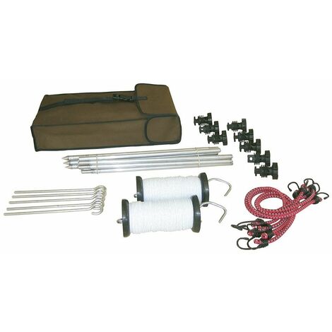 Kit pour clôture électrique portable pour trekking CORRAL TRAVEL KIT poids total de 3 kg (1/3)