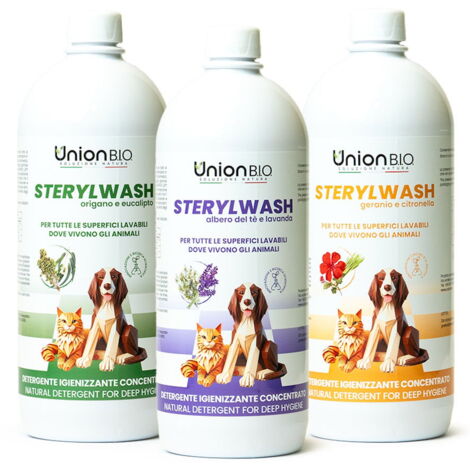 LAVANDE STERYLWASH: Sterylwash, nettoyant désinfectant pour sols pour le nettoyage des surfaces où se trouvent les animaux