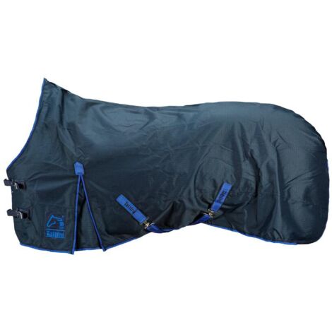 165 garçonnets/queues, Bleu avec profils contrastés (09): Couverture Paddock imperméable paddock paddock nylon non doublé et respirant (1/3)