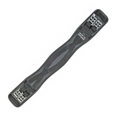 75, Noir 9100: Sangle de dressage anti-inflammatoire en gel PVC Snap (1/3)