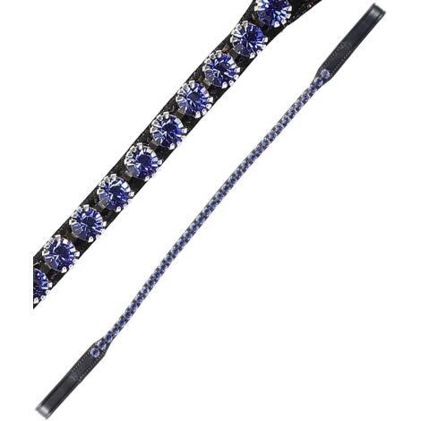 Pour en savoir plus :, Noir 10: Façade Carreaux de cuir minces à décor de strass bleu (1/3)