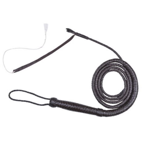 330 cm, Marron foncé: Fouet western 330 cm