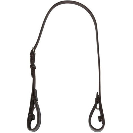 cob, Noir: Montant de rechange pour bride Morso/Filetto en cuir (1/4)