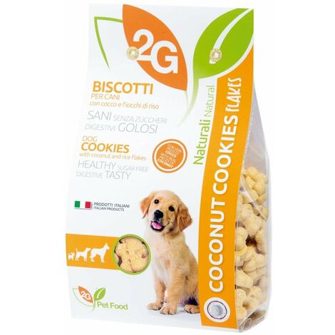 Biscuits à la noix de coco Biscuits pour chiens avec noix de coco et flocons de riz 350g (1/2)