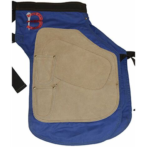 Tablier Maréchal-ferrant En Cuir Suédé - Protection Durable Pour L'entretien Des Sabots