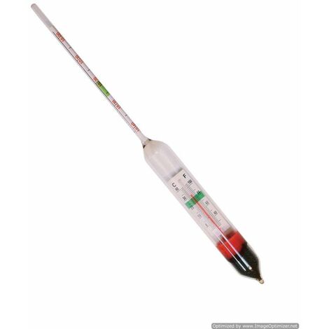 Hydromètre professionnel pour aquariums marins avec thermomètre
