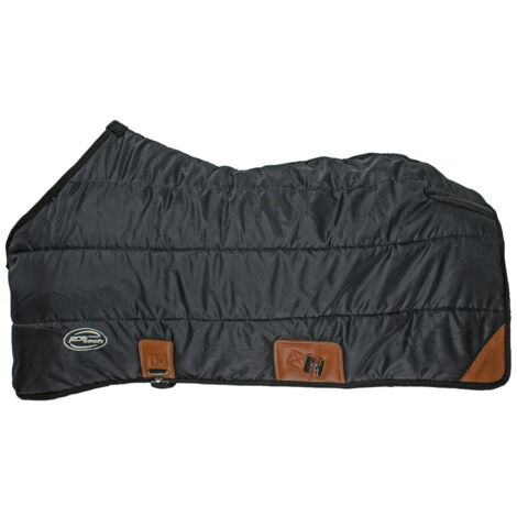 Couverture D'extérieur Catago Justin Pour Chevaux - 300g - Noire - Taille 135 Cm - Neuve