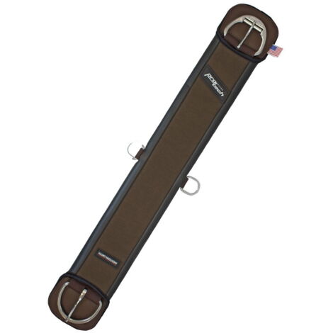 34" = 86 cm, Noir: Sangle en néoprène lisse et boucles d'encordement en acier inoxydable avec rouleau (1/2)