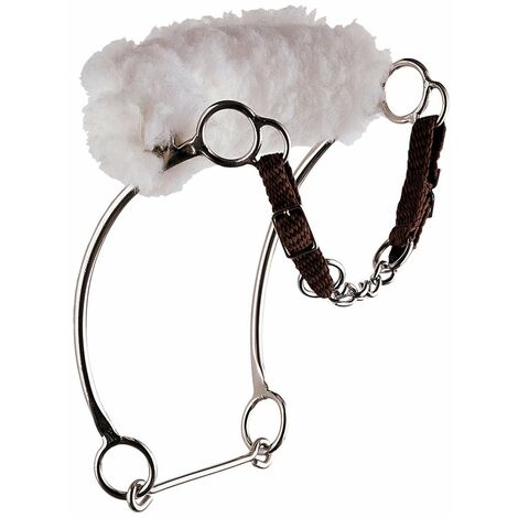 Hackamore American Heritage Equine – Acier Inox Et Nez Caoutchouc (neuf)