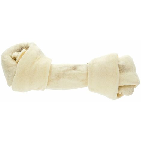 Petit os: Os blancs pour chiens 100% naturel avec noeud plat de différentes tailles