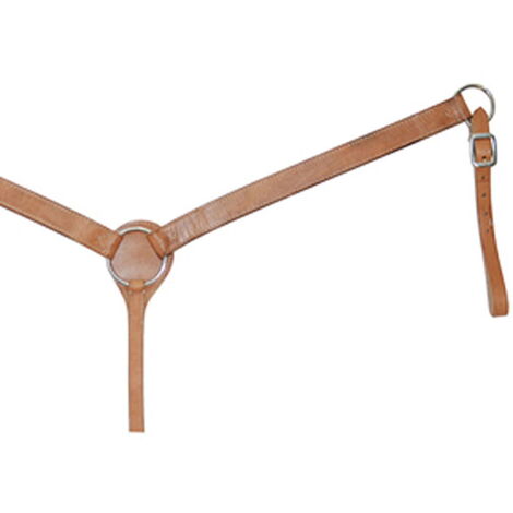 Full, Marron: Cuirasse western en cuir huilé