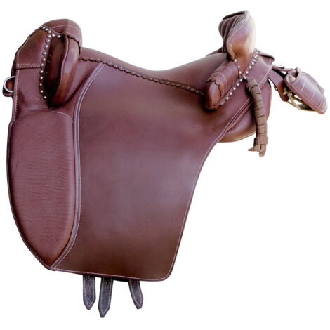 SELLES DE COURSE en cuir Western Horse 18 pour adultes, beau design