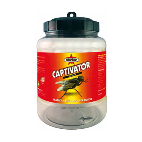 1 Captivator: CAPTIVATEUR piège écologique pour mouches avec attractivité inclus