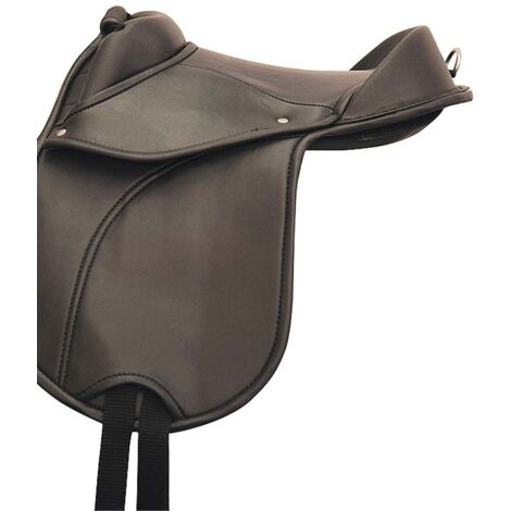 Jodhpurs D'équitation Enfant Noirs - Siège Assise Complète Stretch