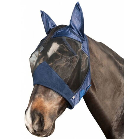 S, Lavande: Masque d'équitation professionnel à franges (1/5)