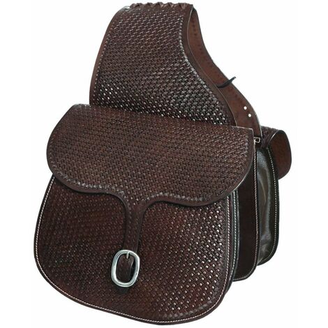 Flanc Selle Western Sous-ventrière Western En Cuir Sculpté Main – Pour Tous Chevaux, Neuf Modèle A6 équipement Western Inde