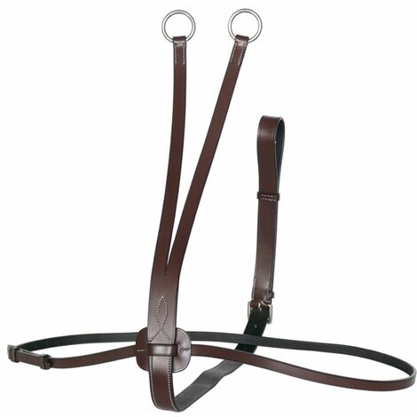 Harry's Horse Martingale COB – Marron, Taille M – Ergonomique, Indéchirable, Résistant – Équipement Équestre