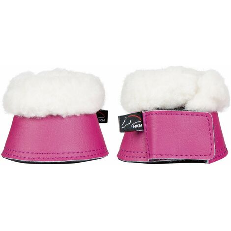 Shetty, Bleu marine 6900: Pare-chocs en simili cuir avec bordure en laine synthétique modèle Comfort Shetty (1/4)