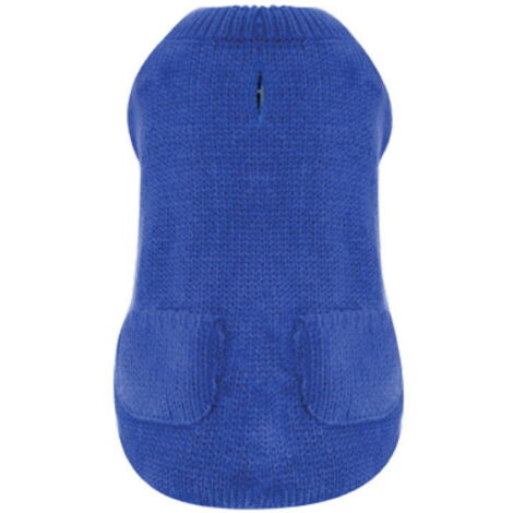 50 cm: Pull sans manches modèle Oslo Blue pour chiens (1/2)