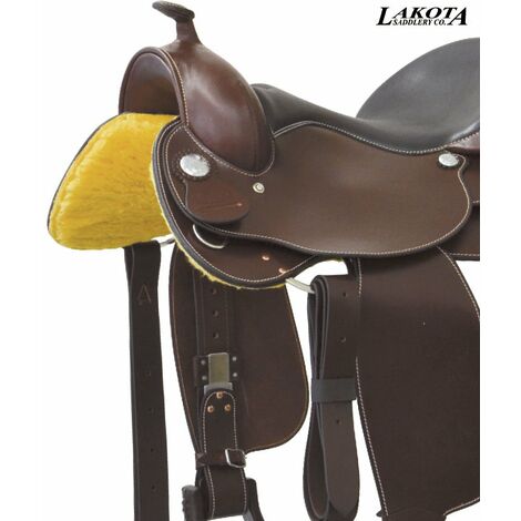 Selle Western Ridex En Cuir Premium – Taille 15" – Pour Barrel Racing – Fabriquée En Inde