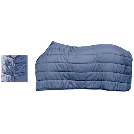 135 cm, Bleu marine: Couverture en duvet de 200g pour chevaux modèle Lovund (1/2)