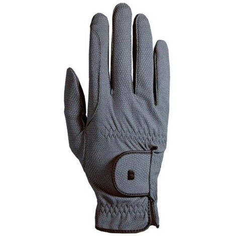 7,5, Noir: Gants d'équitation pour adultes ROECK-GRIP modèle