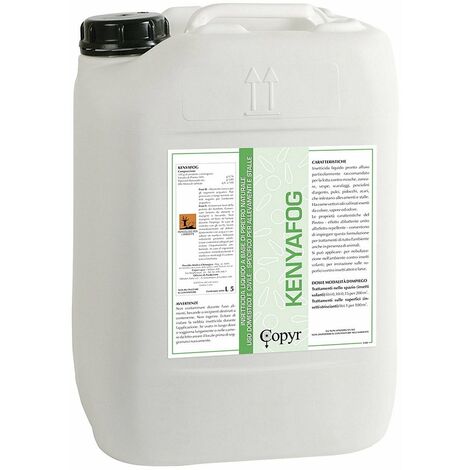 KENYAFOF insecticide liquide prt  l'emploi  base de pyrthre naturel  pour la dsinfection des curies et des levages contre les mouches, les  moustiques et les insectes rampants 5 litres