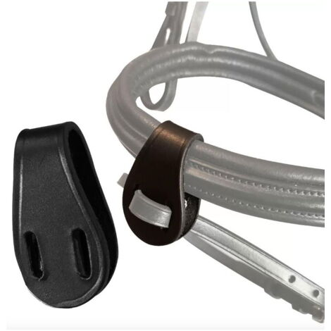 Marron - Fermeture en cuir (1/3)