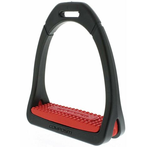 10 cm, Rouge: Supports anglais en polymère Profile Premium complets avec plaques de base en caoutchouc remplaçables (1/5)
