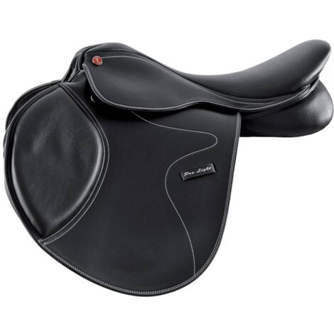 18", Marron: Selle d'obstacle anglaise Roma en similicuir de qualité supérieure avec palette carrée