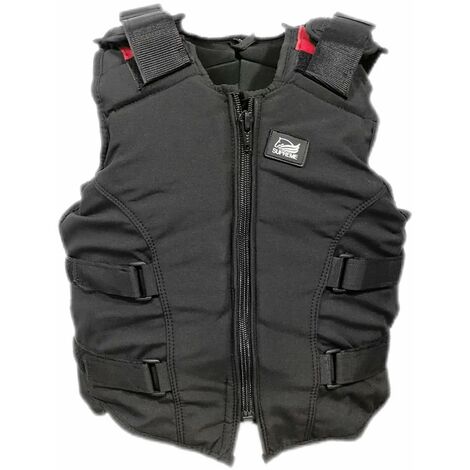 16 anni, Noir: Gaine de protection maximale NIVEAU 3 approuvée par la CE pour les enfants