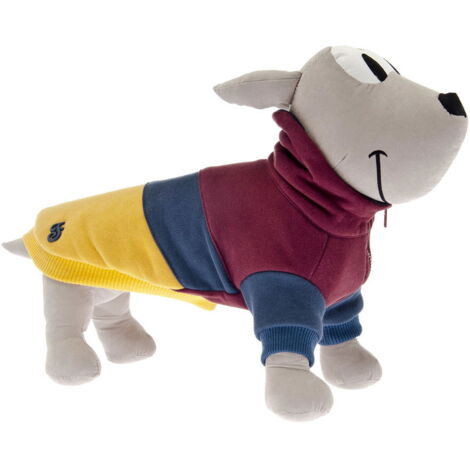 30 cm: Sweat-shirt à capuche avec fermeture éclair Modèle Promenade pour chiens (1/5)