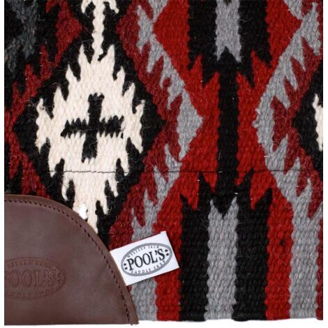 Couverture De Selle Western Tough1 Phoenix 100% Laine Néo-zélandaise 34x38 - Plusieurs Coloris