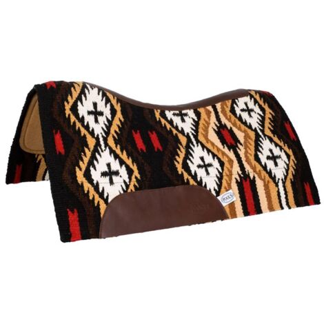 Tapis De Selle Western Ranch En Laine De Nouvelle-Zélande