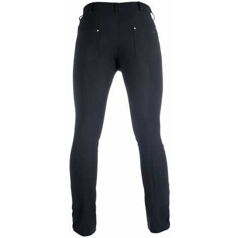 Pantalon Cuir Noir Homme Style Motard/équitation - Fait Main UK - Neuf Sans étiquette