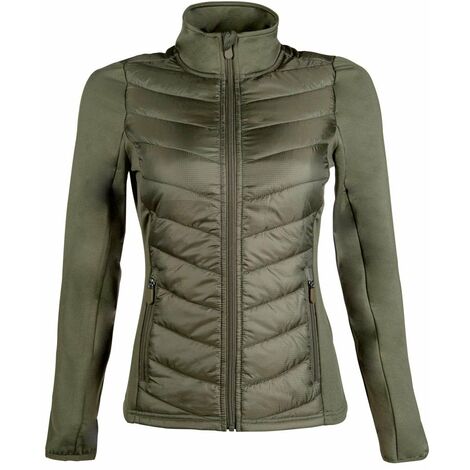 6/7 anni, Myrtille B3101: Veste d'équitation en jersey et nylon pour femmes et filles modèle Prag (1/4)