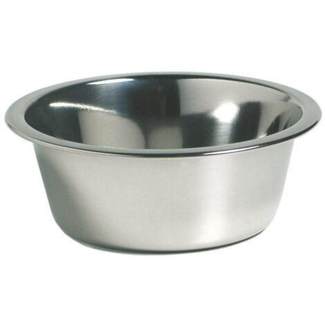 Ciotola 11,5 cm - 0,23 l: Gamelle en acier inoxydable avec profil pour chiens et chats