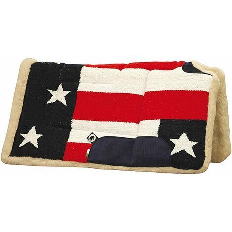 Couverture De Selle Western En Laine NZ - Motif Fait Main - Neuf