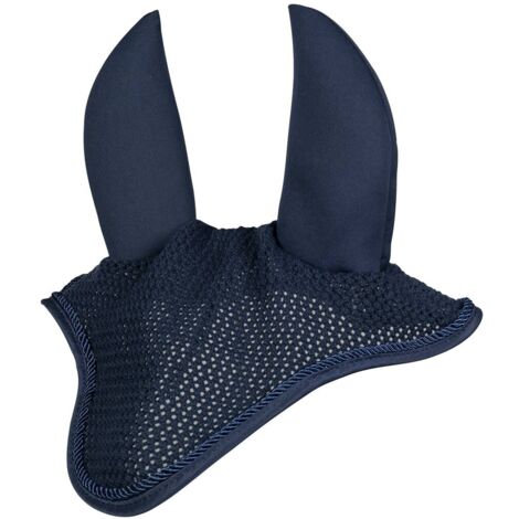 Full, Bleu marine 6900: Casquette anti-bruit pour chevaux pour amortir le bruit