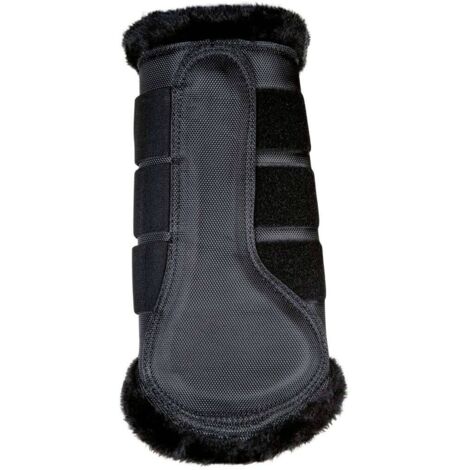 Pony, Bleu marine 6900: Protège-tendons avec fermeture auto-agrippante et rembourrage intérieur en peluche, modèle Comfort (1/5)