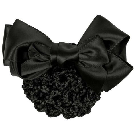Noir - Filet à cheveux avec ruban Flake pour la compétition (1/2)