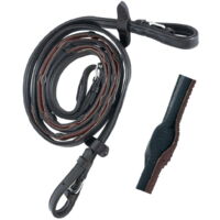 Rênes pour cheval en cuir extra-longues Waldhausen Rênes pour cheval en cuir extra-longues Waldhausen
