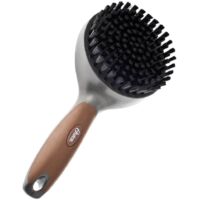 Petite brosse: Brosse de qualité supérieure avec poils en nylon et cadre en plastique dur pour chiens et chats