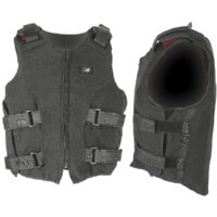 L, Noir: Corset adulte Supreme Professional Fit réglable avec lacets et fermeture à glissière sur le devant